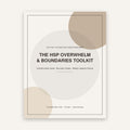 HSP Overwhelm & Boundaries Toolkit | Highly Sensitive Person Printable PDF | Overstimulation Scale + Boundary Scripts | Instant Download